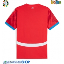 Maglie da calcio Repubblica Ceca Prima Maglia Europei 2024 Manica Corta